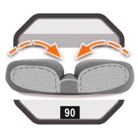 Testiwell Männer Sport- und Steißsitz Nr. 90